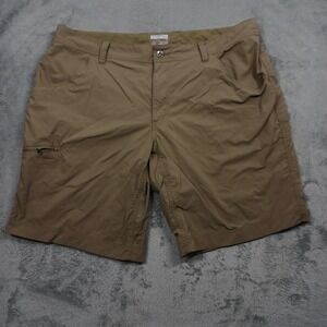 Marmot Shorts Mens 38 Brown Pockets‎ Outdoor Nylon Casual Hiking
